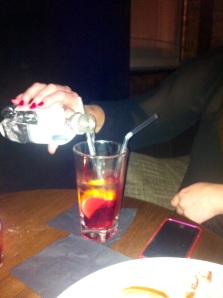 We learned this trick from the best... and had a *really* big bottle of goose to polish off!